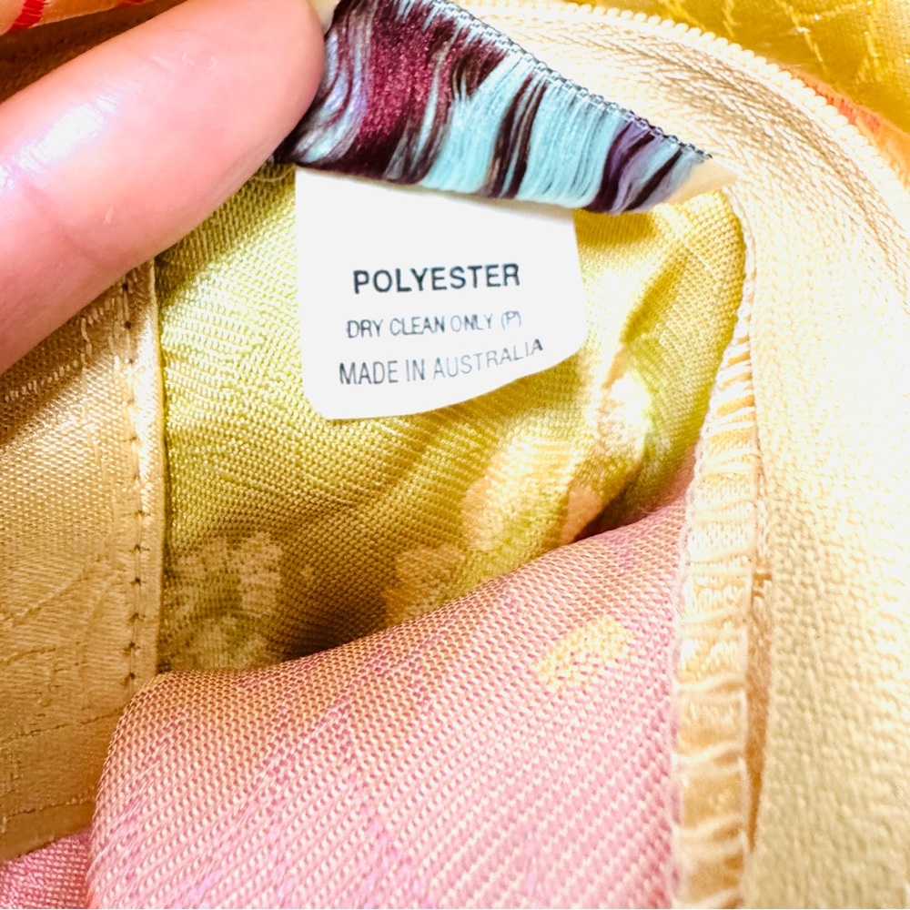 Vintage Yellow Qipao Size XS - Picture 9 of 9
